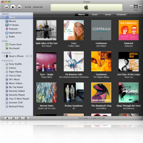 iTunes 8 en iPod Nano