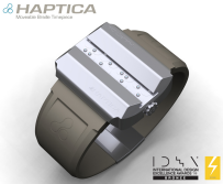 Haptica Moveable timepiece for vision impaired