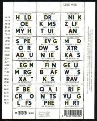 Braillepostzegelvelletje in Nederland