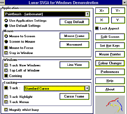 Lunar SVGA for Windows Demonstration