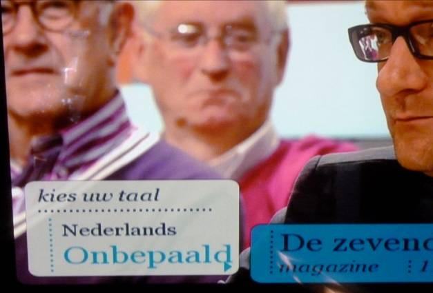 schermafdruk: onbepaald geselecteerd