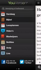 schermafdruk van Bijbel-app