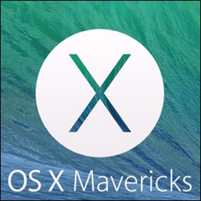 logo Mac OS X 10.9 Mavericks