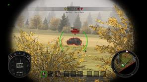 World of Tanks sniper