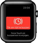 schermafbeelding van de knop tik tid om te buzzen