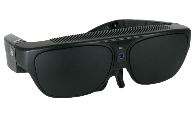  afbeelding van de NuEyes smart bril
