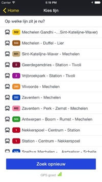 Overzicht buslijnen