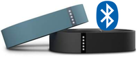 Fitbit-polsband met het Bluetooth-logo