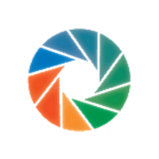 gekleurde cirkel met segmenten uit verschillende kleuren