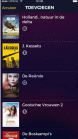 screenshot with choice of films