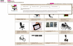 Vlibank screen showing several products with user experience, emphasis on a cctv that shows the actual user input