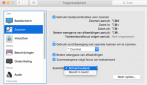 Settings window for the Zoom utility of the Mac