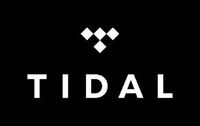 Logo van Tidal.