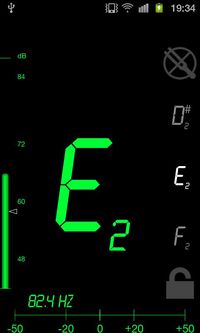 Tuner - DaTuner (Lite!): screenshot
