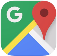 Pictogram van de app Google Maps