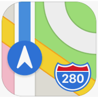 Pictogram van de app Apple Kaarten