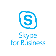 Logo van Skype voor Business