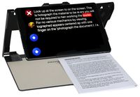 iPad Pro op statief met leesplateau.