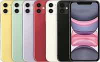 iPhone 11 in de zes beschikbare kleuren