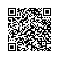 QR-code naar het Visio kennisportaal met de webinar Word en Outlook toegankelijkheid