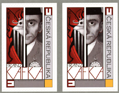 Kafka postzegel