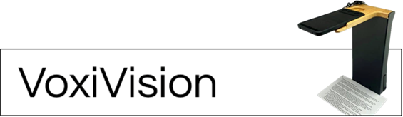 Banner met foto van de VoxiVision